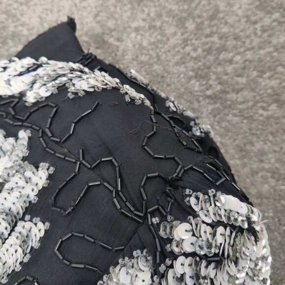 Scala Vintage-Inspired Silk-Blend Evening Dress - 2X - Embroidered Elegance - Picture 16 of 16